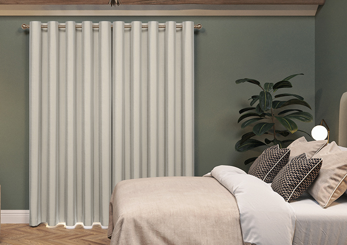 Corrugation, Pale Cream - Made to Measure Curtains - Image 7